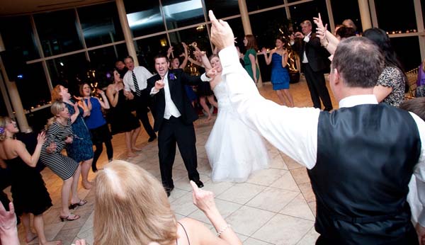 newton white wedding dj
